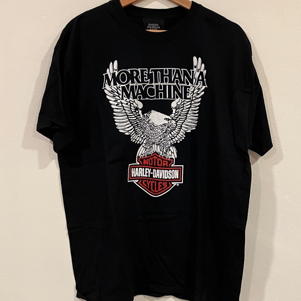 Harley-Davidson Black Tee with Eagle Graphic